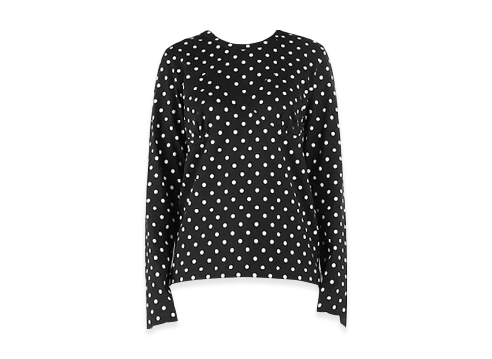 COMME des GARCONS Long Sleeve T-Shirt "Black"