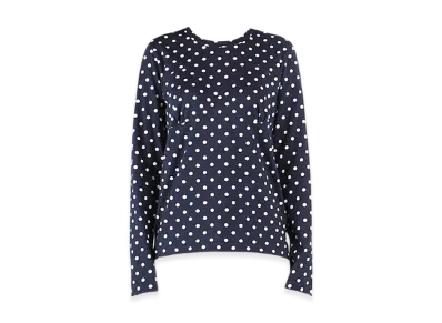 COMME des GARCONS Long Sleeve T-Shirt "Navy"