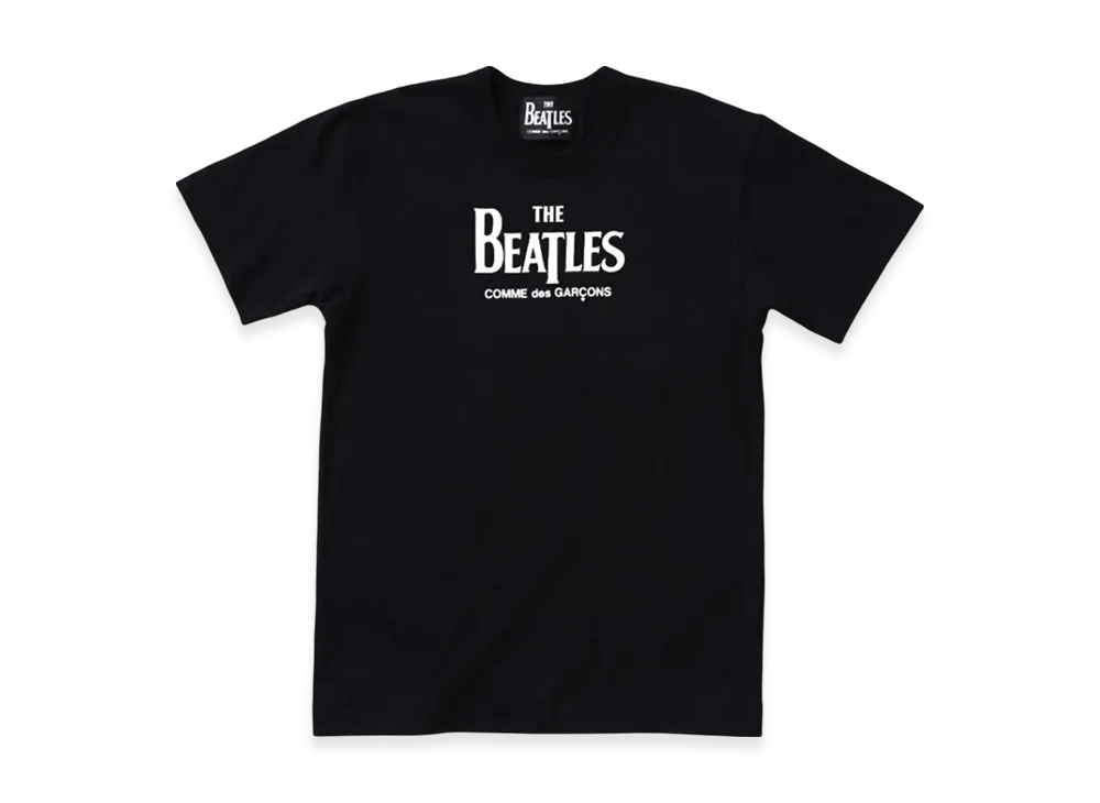 COMME des GARCONS x The Beatles Logo T-Shirt "Black"