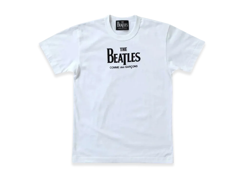 COMME des GARCONS x The Beatles Logo T-Shirt "White"
