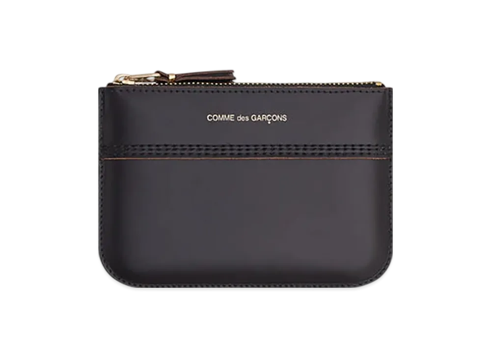 COMME des GARCONS Wallet Triple Stitch "Black"