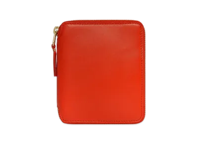 COMME des GARCONS Wallet Colored Leather "Orange"