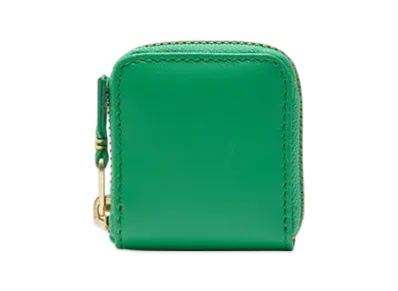 COMME des GARCONS Wallet Colored Leather "Green"