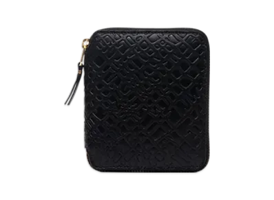 COMME des GARCONS Wallet Embossed Roots "Black"