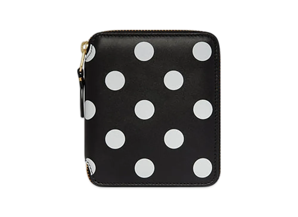 COMME des GARCONS Wallet Polka Dots Printed "Black"
