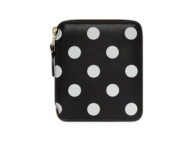 COMME des GARCONS Wallet Polka Dots Printed "Black"
