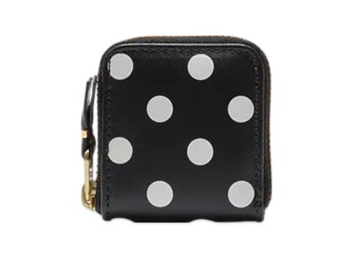 COMME des GARCONS Wallet Dots Printed "Black"
