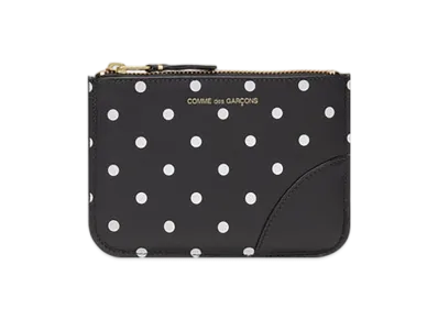 COMME des GARCONS Wallet Polka Dots Printed "Black"