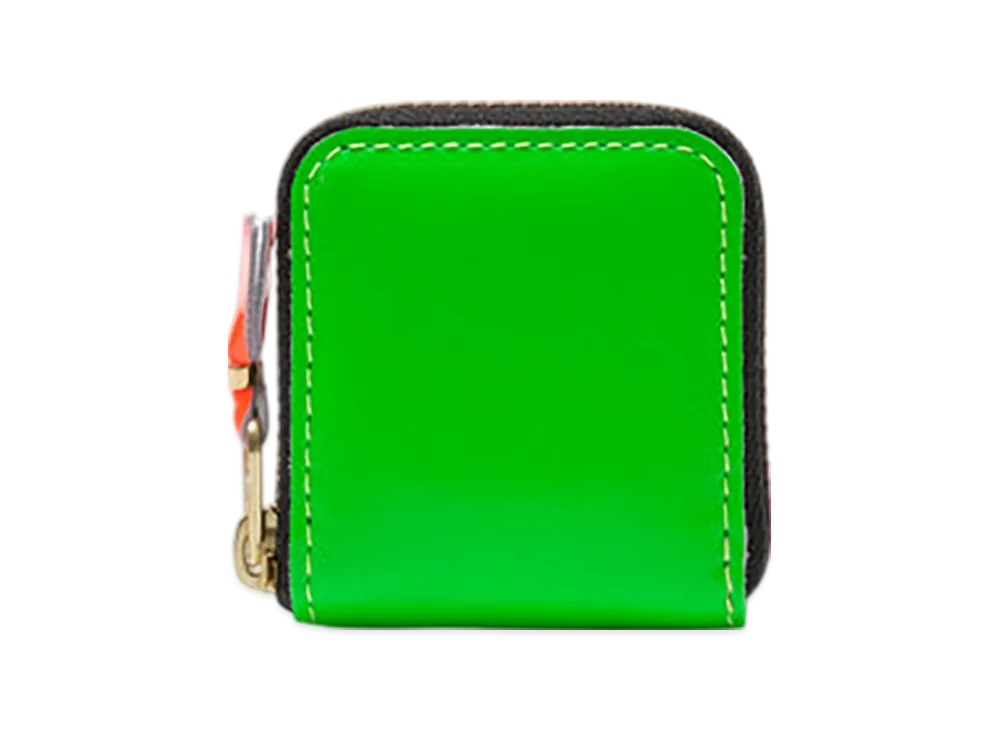 COMME des GARCONS Wallet Super "Green/Orange"