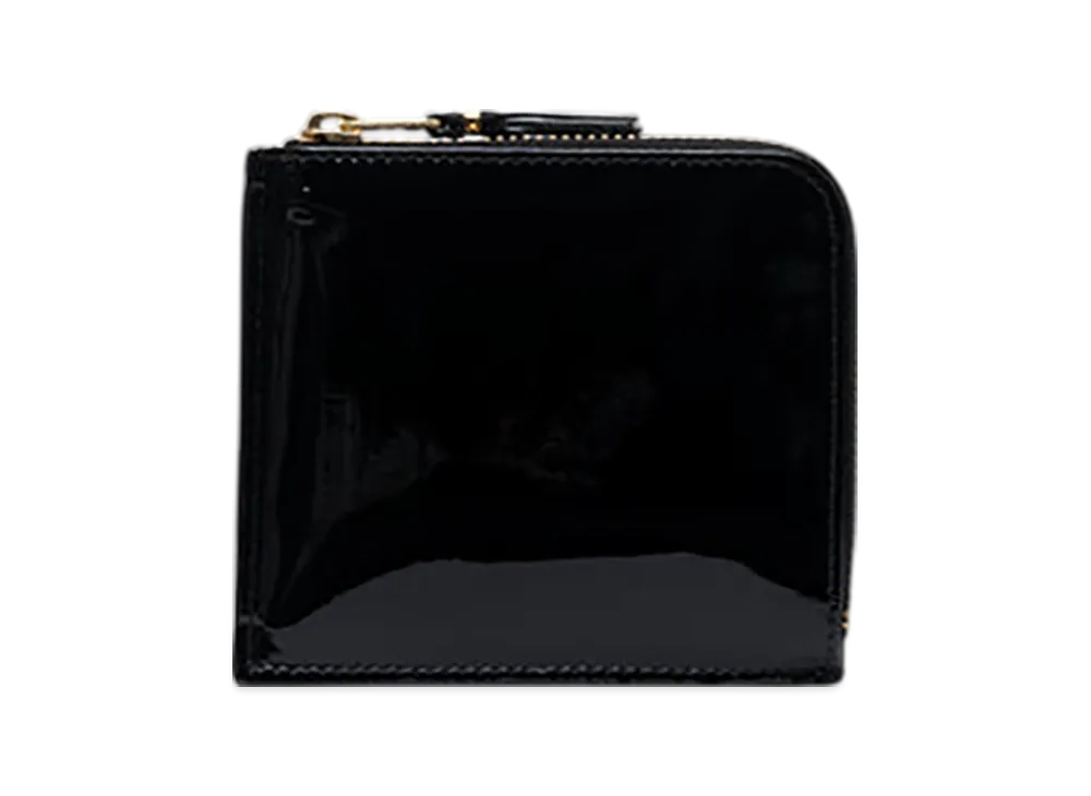 COMME des GARCONS Wallet Glossy Print-K131 "Blackxcheck"