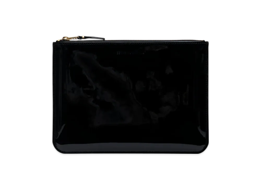 COMME des GARCONS Wallet Glossy Print-K151 "Blackxcheck"