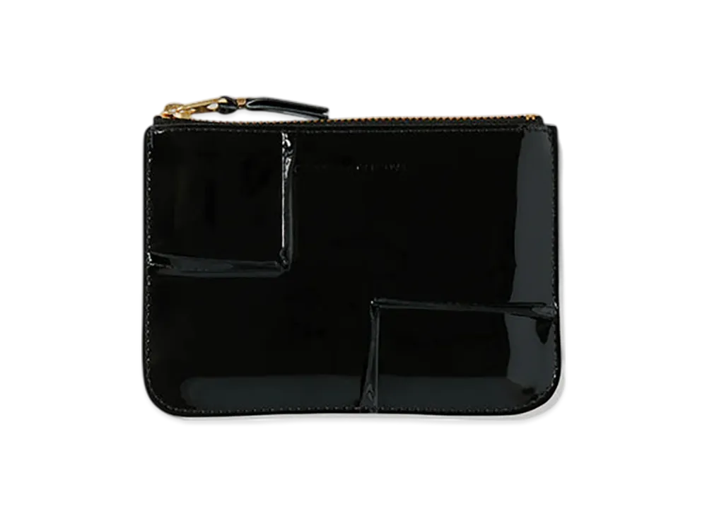 COMME des GARCONS Wallet Reversed Hem "Black"