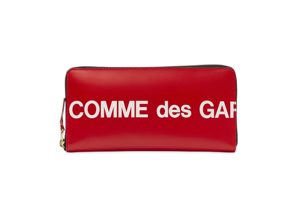 COMME des GARCONS Wallet Huge Logo "Red"