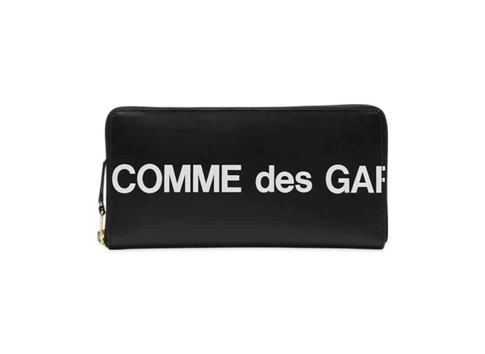 COMME des GARCONS Wallet Huge Logo "Black"