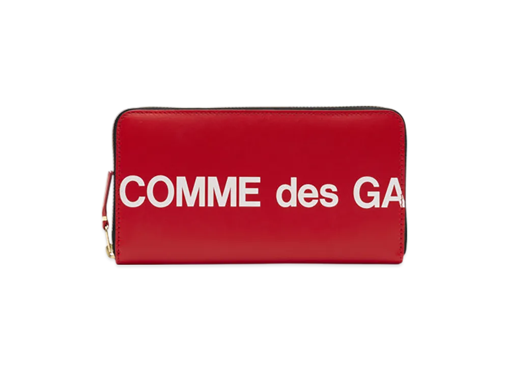 COMME des GARCONS Wallet Huge Logo "Red"
