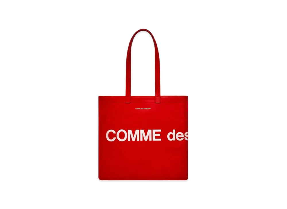 COMME des GARCONS Wallet Huge Logo "Red"
