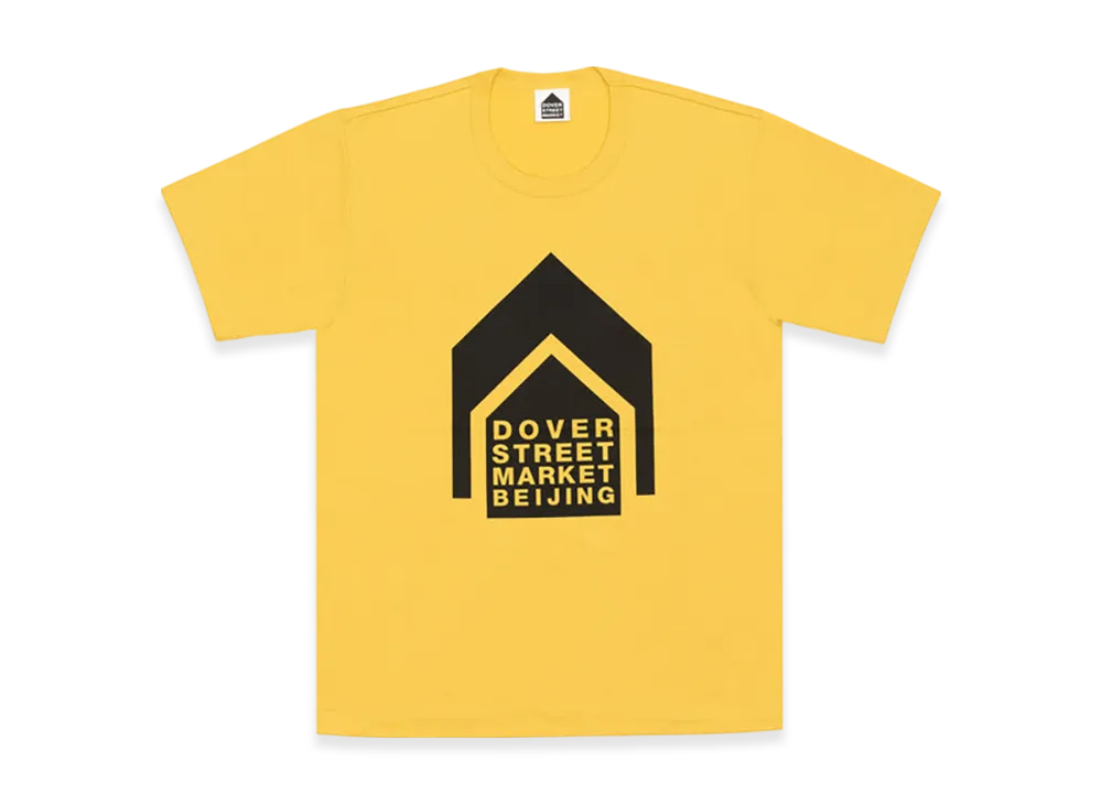 COMME des GARCONS x DSM DOVER STREET MARKET Exclusive Beijing T-Shirt "Yellow"