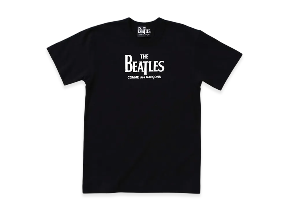 COMME des GARCONS x The Beatles Logo T-Shirt "Black"
