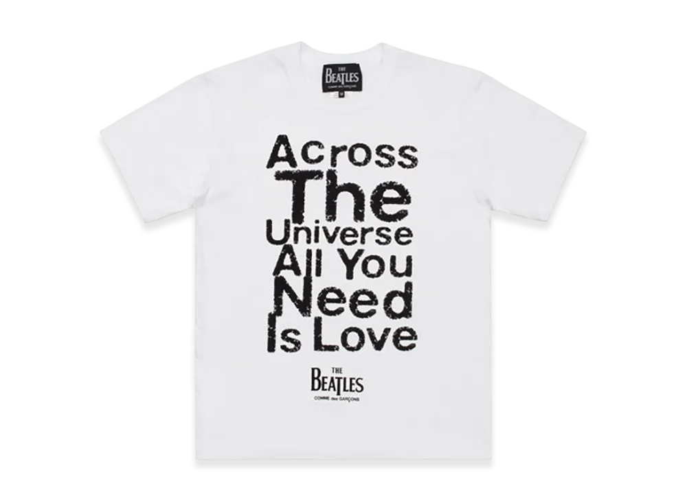 COMME des GARCONS x The Beatles T-Shirt "White"