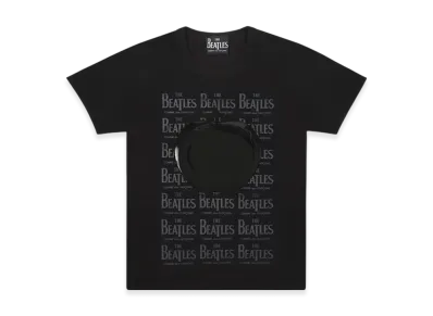 COMME des GARCONS x The Beatles Rubber Printed T-Shirt "Black"