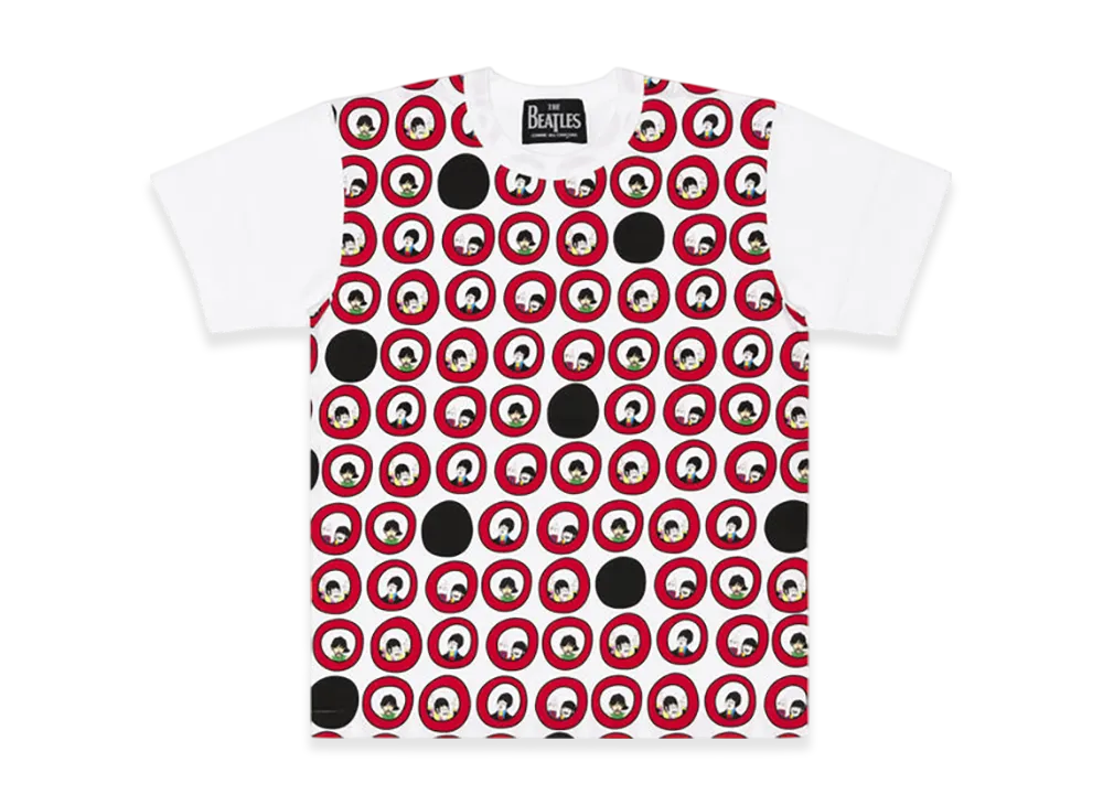 COMME des GARCONS x The Beatles Printed T-Shirt "White"