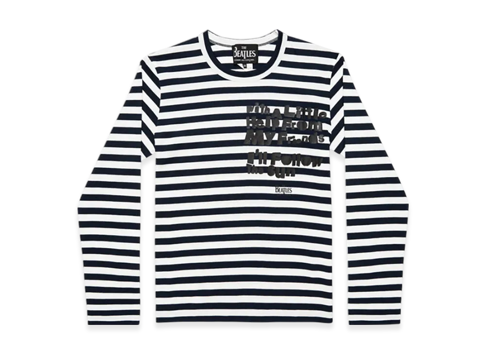 COMME des GARCONS x The Beatles L/S T-Shirt "Gray"