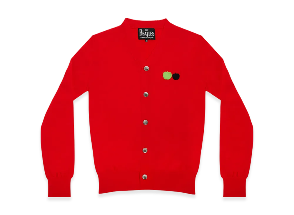 COMME des GARCONS x The Beatles Cardigan "Red"