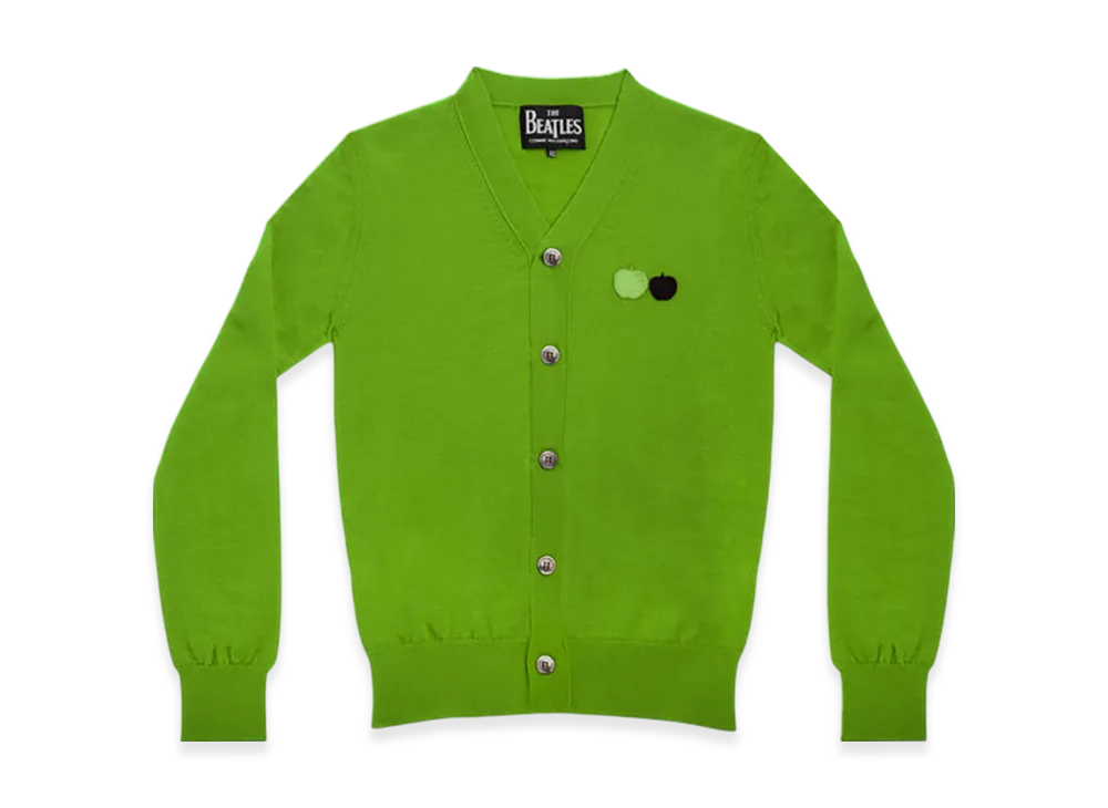 COMME des GARCONS x The Beatles Cardigan "Green"