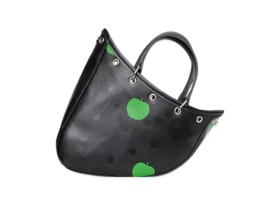 COMME des GARCONS x The Beatles Apple Polka Dot Printed Bag Mini "Black"