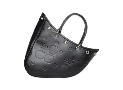 COMME des GARCONS x The Beatles Apple Polka Dot Embossed Bag Mini "Black"