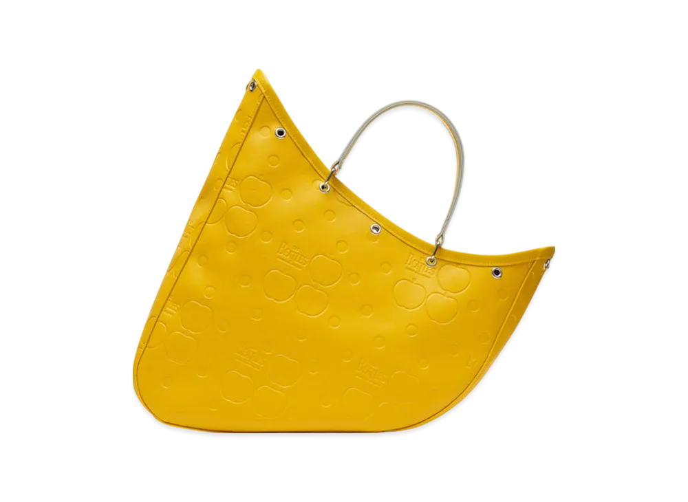 COMME des GARCONS x The Beatles Embossed Coloured Boat Bag Large "Yellow"