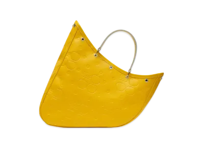 COMME des GARCONS x The Beatles Embossed Coloured Boat Bag Large "Yellow"