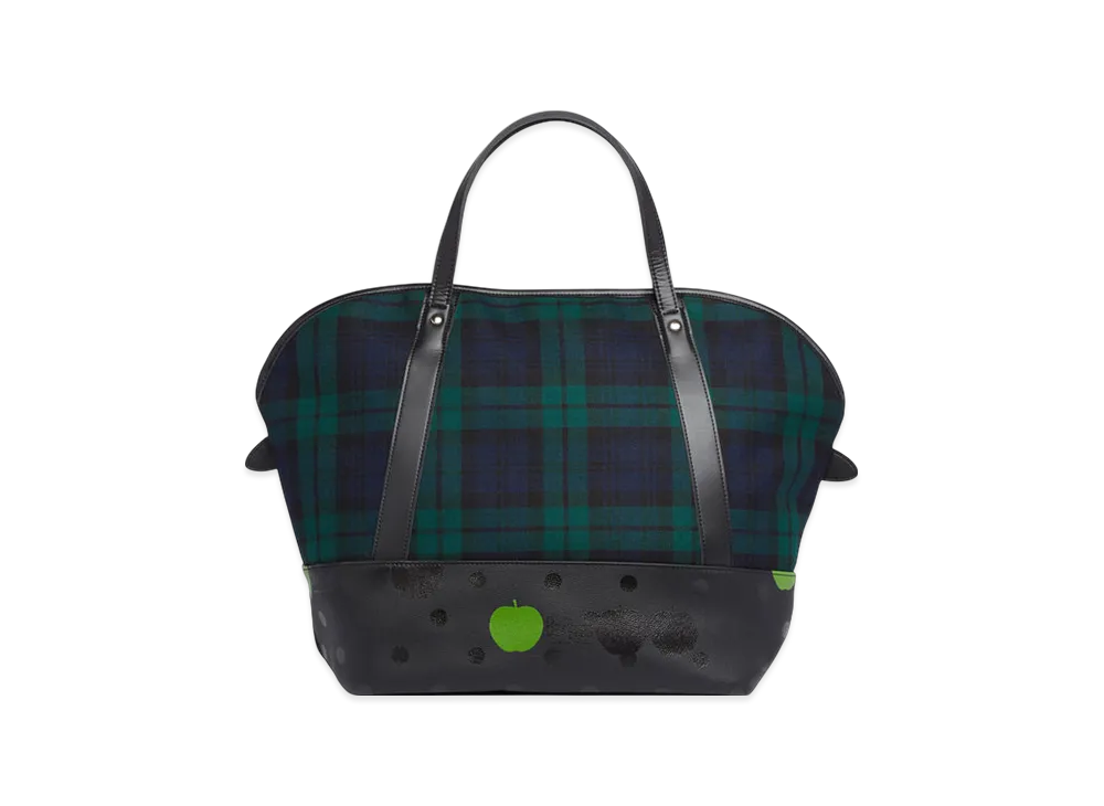 COMME des GARCONS x The Beatles Tartan Check Bag Large "Navish"