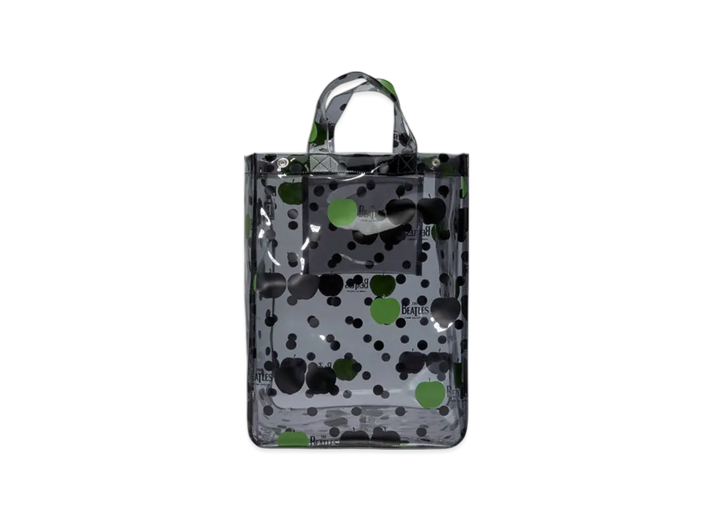COMME des GARCONS x The Beatles Printed Pvc Bag "Black"