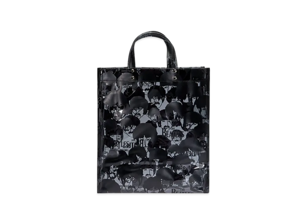 COMME des GARCONS x The Beatles Printed Pvc Bag "Black"