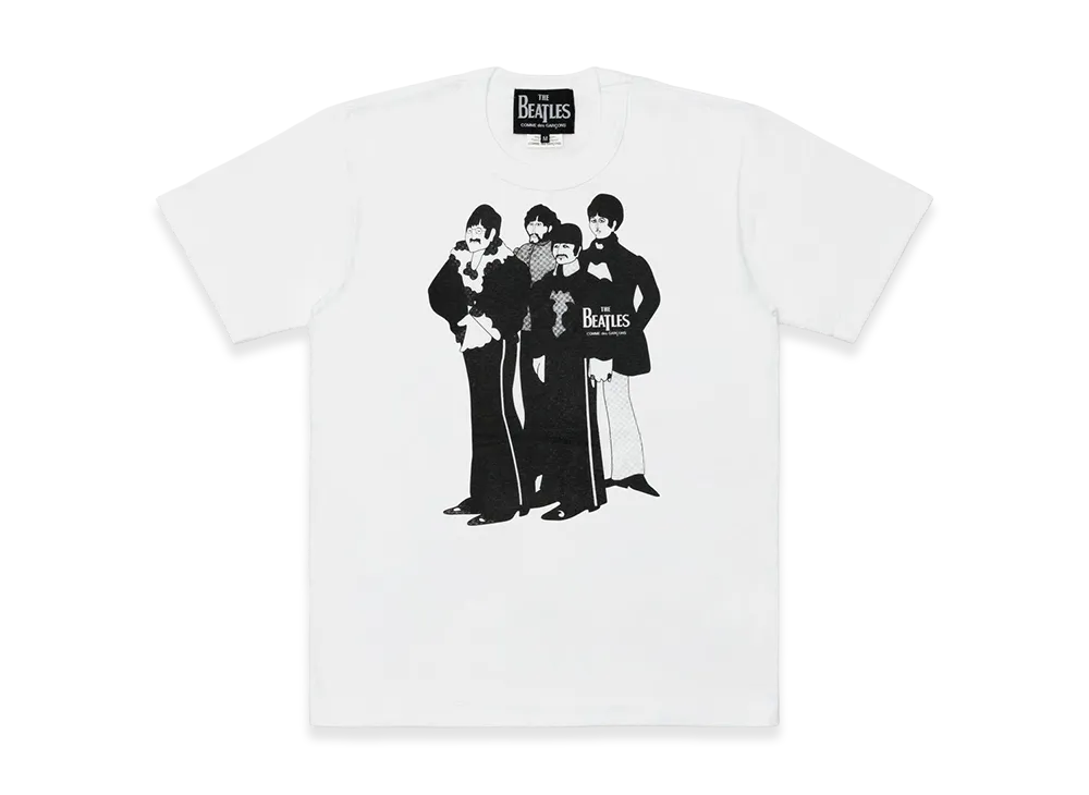 COMME des GARCONS x The Beatles T-Shirt "White"