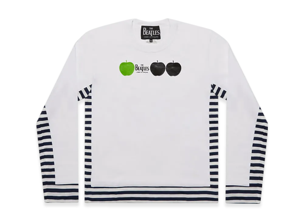 COMME des GARCONS x The Beatles T-Shirt "White/Navy"