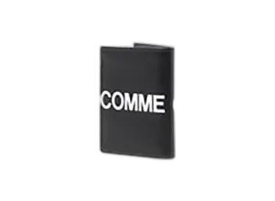 COMME des GARCONS Huge Logo Wallet "Black"