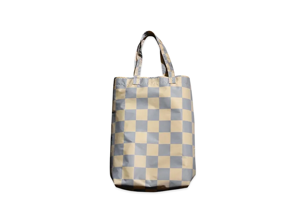 COMME des GARCONS x Onitsuka Tiger Nylon Tote Bag "Ntural/Light Blue"