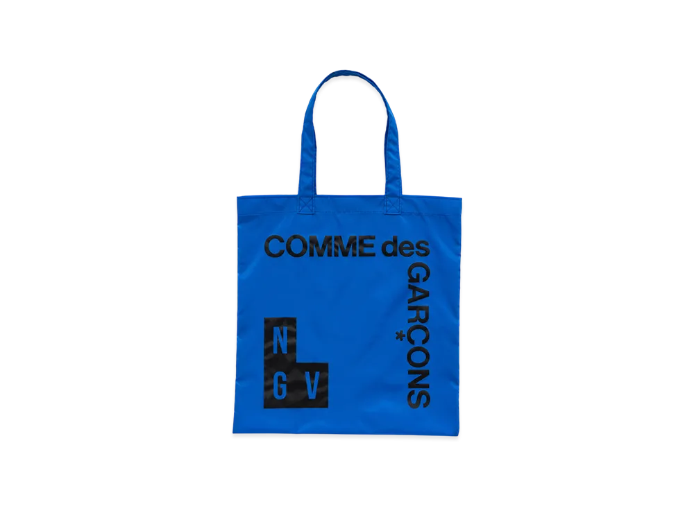 COMME des GARCONS x NGV Tote Bag "Blue"
