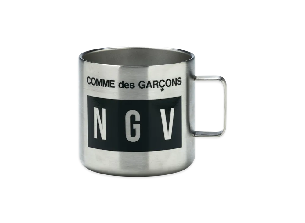 COMME des GARCONS x NGV Mug "Silver"