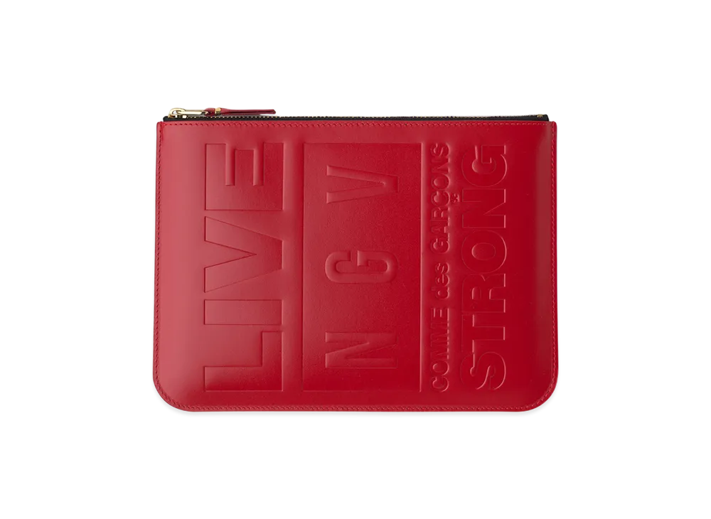 COMME des GARCONS x NGV Pouch "Red"