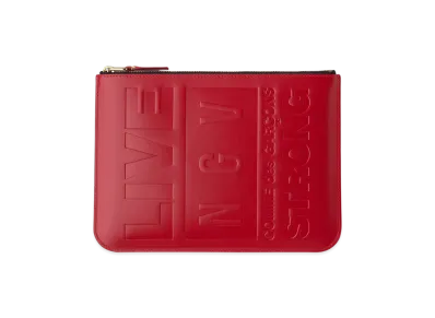 COMME des GARCONS x NGV Pouch "Red"