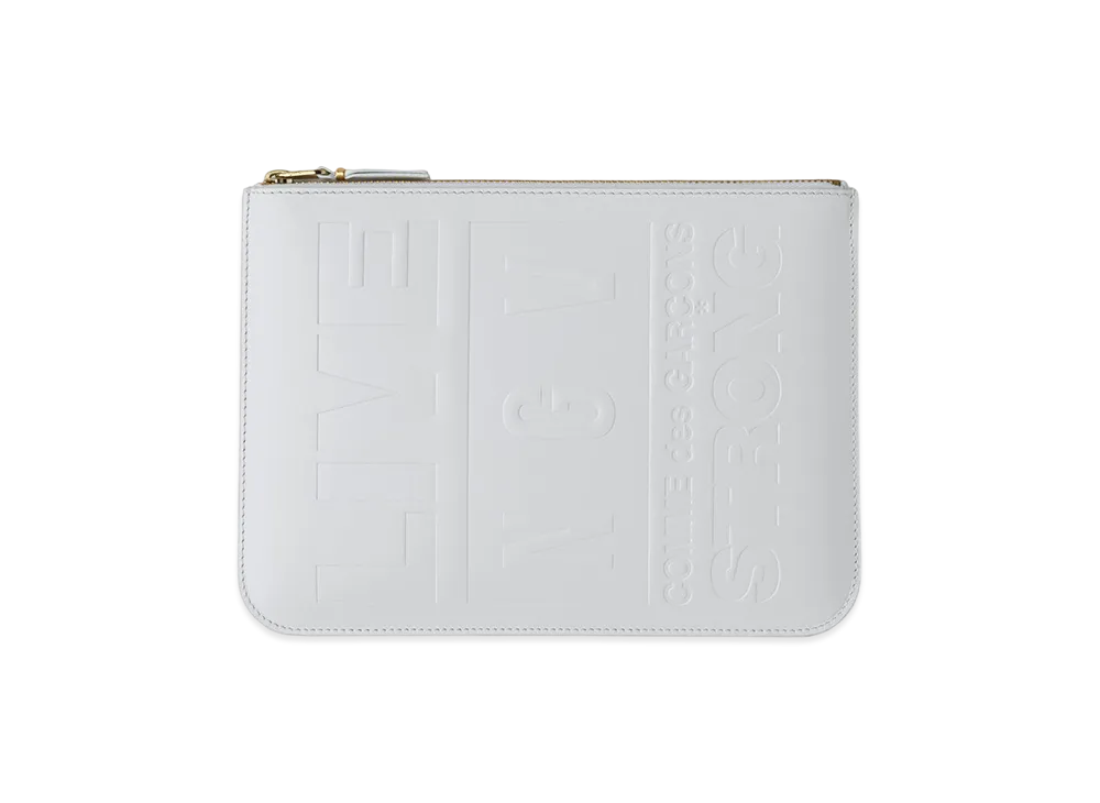 COMME des GARCONS x NGV Pouch "White"