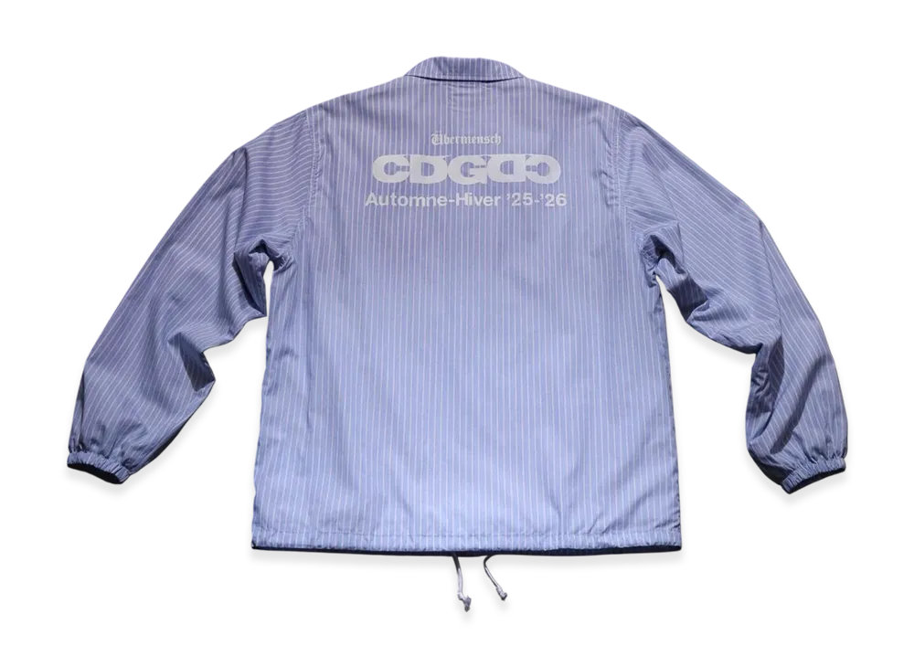 Black CDG Coach Jacket | Comme Des Garçons Jacket - Jackets