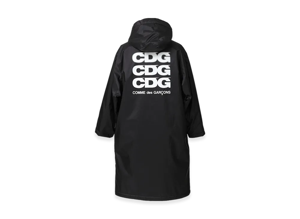 COMME des GARCONS CDG OVER COAT BOA LINED "Black"