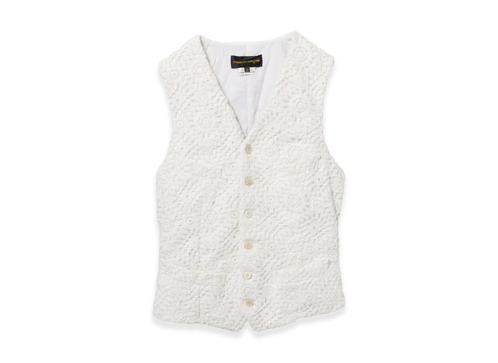COMME des GARCONS Women's Vest "White"