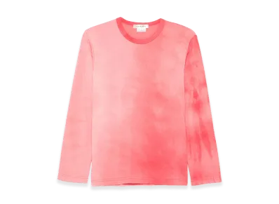 COMME des GARCONS Women's Long Sleeve T-Shirts "Pink"