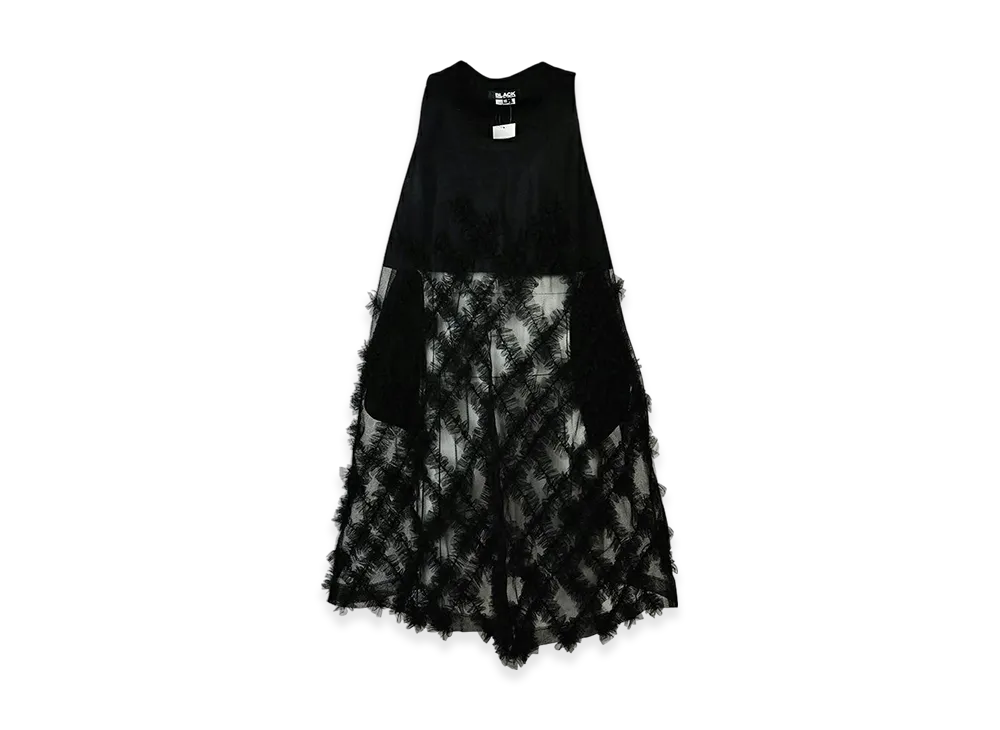 BLACK COMME des GARCONS Nylon Tulle "Black"