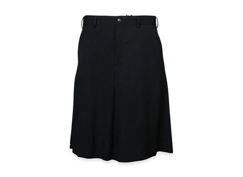 BLACK COMME des GARCONS Wool Gabardine Pants "Black"